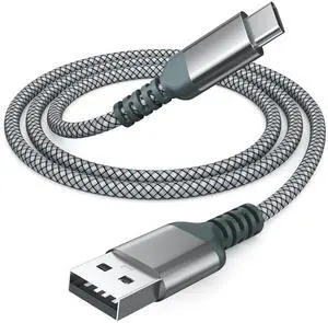 USB to USB C Cable Car Carplay Cable Fast Charging Type C Cable for iPhone 16/16 Pro Max 15 Pro 15 Plus iPad  Galaxy and Other Type-C Devices (1 Gray 4Ft)