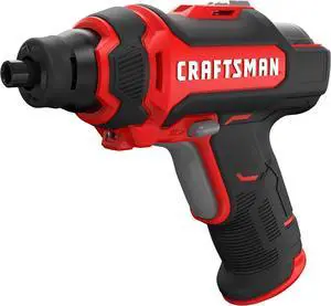 4V Cordless Screwdriver with Charger and Screwdriving Bits Included (CMHT6650C)