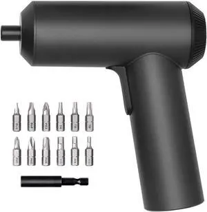 Xiaomi Electric Precision Screwdriver Set - MI 3.6V Cordless Power Small Screwdriver Kit with Portable Case 12 Steel Bits USB-C Rechargable Mini Repair Tools for Electronics Tablets Laptop Macbook