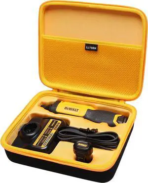 LTGEM Case Compatible with DEWALT DCF682N1/ DCF680N2 8V MAX Cordless Screwdriver Batteries and Charger Case Only
