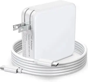 Mac Book Charger - 100W USB C Fast Charger Compatible with MacBook Pro/Air 16 15 14 13 Inch M1 M2 M3 M4 Ipad and All USB-C Type C Device Power Adapter Include 5.9ft Charge Cable