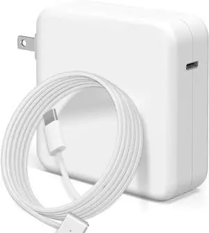 96W/70W Charger for Mac Book Pro 16 14 Inch Mac Book Air 15 13 Inch M4 M3 M2 M1 from 2025 2024 2023 2022 2021 USB-C to Mag 3 Power Adapter Include 6.6ft USB-C to Mag 3 Cable(Original Quality)