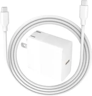 30W Charger Fit for MacBook Air Laptop iPad Air 4th Generation Tablet with USB C to C Charging Cable