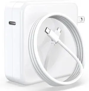 USB C Charger Compatible with MacBook Pro 100W USB C Fast Charger Compatible with MacBook Pro 16 15 14 13 Inch MacBook Air 13 Inch iPad Pro/Air 10.9 inch 2022/2021/2020/2019/2018