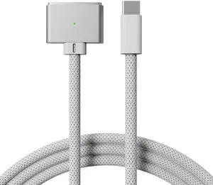 140W USB-C to Magnetic 3 Cable 6.6 FT Magnetic Safe Fast Charging Cable for 14 16 MacBook Pro 2024 M3 Pro & Max Air 2022 M2 MacBook Pro 2023 M2 Pro & Max