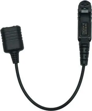 Xpr 3500e Audio Adapter Cable to 2 Pin K Plug Converter for Motorola Radios XPR3500 XPR3000 XPR3300 XPR3300e XPR3500e Walkie Talkie
