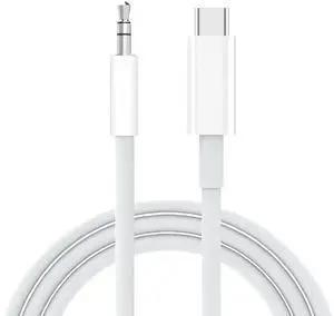 USB C to 3.5mm Audio Aux Jack Cable Aux Cord for iPhone 15 Type C to 3.5mm Headphone Car Stereo Cord Compatible with iPhone 16 Plus /15 Pro Max  Galaxy S23 S22 Note 20 Pixel 5 XL