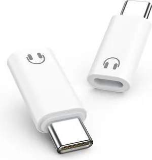 Lightning to USB C Adapter for Headphones for iPhone Air 17 16 15 Pro Max Plus Lightning to USB C Adapter Audio for iPad Pro/Air Not for Charging/Data Transfer/Lavalier Mic/Speakers