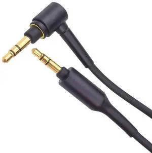 Replacement WH-1000XM5 WH-1000XM4 Headphone Audio Cable Cord Aux Wire Compatible with Sony MDR-1000X MDR-XB950BT WH-1000XM2 WH-1000XM3 WH-CH700N MDR-100ABN MDR-1ADAC MDR-XB950N1 Headphones (Black)