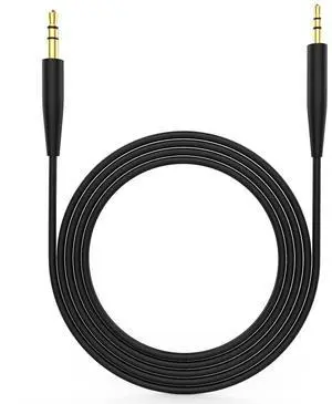 Replacement Audio Cable Aux Cord 3.5mm to 2.5mm Wire Compatible with  700 QuietComfort QC45 QC35II QC35 QC25 Noise Cancelling Headphones SoundTrue Soundlink On-Ear 2 OE2 OE2i Headphones (No Mic)
