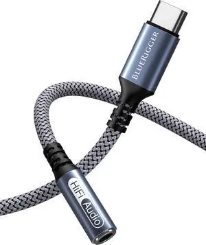 3FT Female AUX to USB C Adapter - USB C to 3.5mm Audio Adapter Cable - Compatible with Phone Tablet Laptop