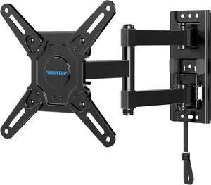 Lockable RV TV Mount for 13-43 Inch TVs - Full Motion Swivel RV TV Bracket with Pull Cord Lock Space Saving Design for Camper Trailer Motorhome Truck - Max 33lbs & VESA 200x200mm MU2101