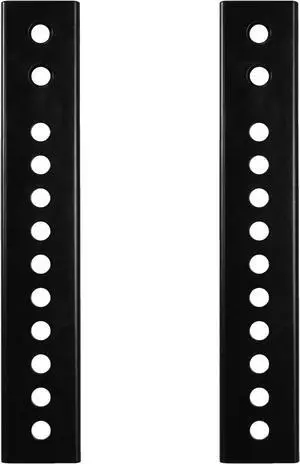 Vertical VESA Extender Plate Bracket Kit Designed for Low VESA Pattern TVs Fits TV Ceiling Mounts 2 Brackets Black MOUNT-AD165