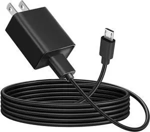 5V 2A 1A Fast Micro USB B Wall Charger Adapter for Kindle Paperwhite 2-12th Oasis E-Reader Scribe Fire 6 7 8 10 Plus Kids Tablet  Galaxy S7 S6 Note 5 4 TCL LG PS4 Moto Android Phone & More