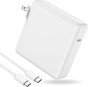 96W Charger for MacBook Pro Fast Charger Power Adapter Compatible with MacBook Pro 16 15 14 13 Inch MacBook Air 15 13 Inch iPad Pro 2021-2025 M1 M2 M3 M4 Included 6.6ft USB C to C Cable