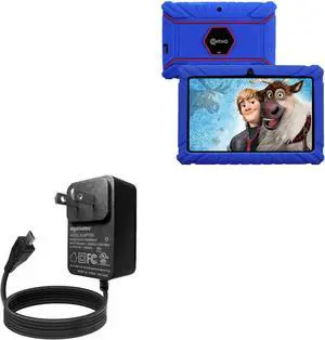Charger Compatible with Contixo Kids Learning Tablet V8-2 - Wall Charger Direct (15W) Rapid Charge Your Device with Built-in 3ft Cable