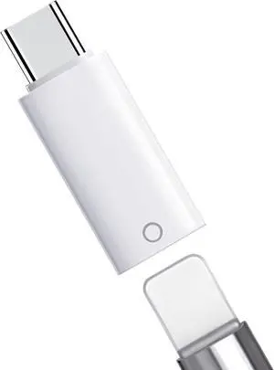 USB C to Pencil Charger Adapter for  Pencil 1st Generation USB Type C to for Lightning Charging Adaptor for  Pen 1 Gen Bluetooth Pair iPencil first Connector for iPad A16 11th 10th