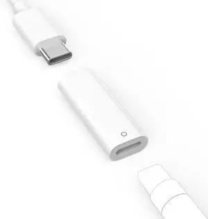 USB C to iPencil Charger Adapter Compatible with  Pencil 1st Generation  Pencil Adapter for iPad 10/11th (A16) Gen Female USB-C to iPencil Connector for Charging Bluetooth Pairing