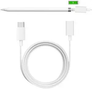 for  Pencil Charger 3.3FT/1Pack USB C Male to Lightning Female Compatible with  Pencil 1st Generation