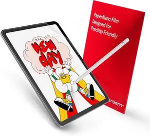 2-Pack Paperfeel Screen Protector for iPad A16 11th/10th Generation (11/10.9 Inch 2025/2022) & iPad Air 11 Inch M3 2025/M2 2024 Matte PET Film Anti-Glare Case Friendly EZ Kit