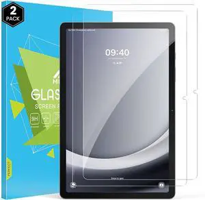 2 Pack Screen Protector for  Galaxy Tab A9 Plus/A9+ 11 Inch 2023 Tempered Glass High Definition for Galaxy Tab A9 Plus Screen Protector Case Friendly 9H Hardness Glass Slim Film Clear