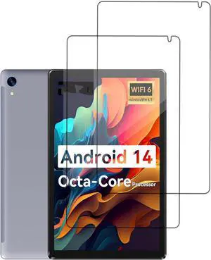 [2 Packl Screen Protector for Urao 2024 Tempered Glass Film Compatible with Urao C107 10.1 Android Tablet Anti-Scratch Sensitive Dropproof screenProtector