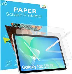 2 Pack Paperfeel Screen Protector for  Galaxy Tab S11/S10 Lite/S10 FE/S9 FE/S9/S8/S7 Anti-Glare Matte PET Film for Drawing and Writing Like on Paper High Touch Sensitivity Case-Friendly