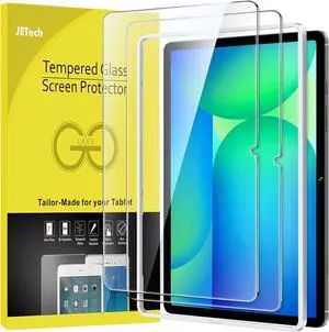 Screen Protector for  Galaxy Tab S10 FE Plus/S10 FE+ 2025 (13.1 Inch) with Easy Installation Frame 9H Tempered Glass Film HD Clear 2-Pack