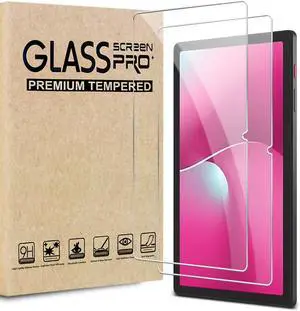 Screen Protector for T-Mobile REVVL Tab 2 Tablet 2025 (10.1 Inch) 9H Tempered Glass Film Anti-Scratch HD Clear 2-Pack