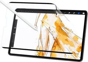 Nano-Suction Paper Feel Screen Protector for iPad Air 10.9 inch (5th/4th Gen) Pro 11 inch (4th/3rd/2nd/1st Gen) Removable Reusable Write as Real Paper Anti Glare Stable Matte Finish