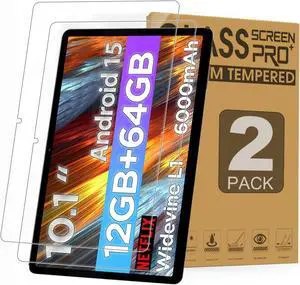 [2 Pack Screen Protector for Callsky-Tab Cpad 10 10.1 inch Tablet Tempered Glass Film Compatible with Callsky-Tab Ctab 10 10.1 Tempered Glass