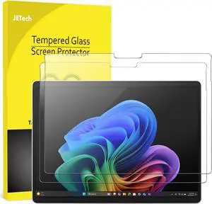 Screen Protector for Surface Pro 11/10 (2024)/Pro 9 (2022) 13-Inch 9H Tempered Glass Film Support Surface Pen HD Clear 2-Pack