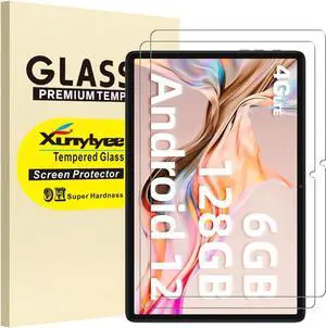 2 Pack Screen Protector for Teclast P40HD 10.1 Inch Tablet Tempered Glass Film [235 * 154mm/ 9.25 * 6.06 inch]