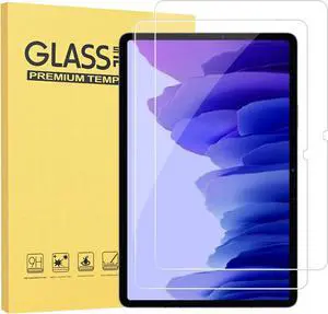 [2-Pack Screen Protector for  Galaxy Tab A7 10.4 2020 (SM-T500/T505/T507) 9H Hardness Ultra Clear Scratch Resist Bubble Free Tempered Glass Protector for  Tab A7 10.4