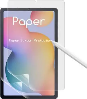 2 Pack Paper Screen Protector for  Galaxy Tab S6 Lite 10.4 (2024-2022-2020) Anti Glare Matte & Writing Like On Paper & Compatible with S pen