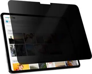 Privacy Screen Protector for iPad Air 13 Inch 2024/2025 (M2/M3 6th/7th Gen) Anti Glare Blue Light Spy Filter Private Cover High Sensitive Bubble-Free Easy Install Black Security Screen