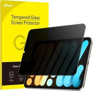Privacy Screen Protector for iPad mini (A17 Pro 2024 Model 7th Generation) / mini 6 (2021 Model 6th Generation) 8.3-Inch Anti-Spy Tempered Glass Film