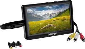 Video to Digital Converter 4.3 AV Video Capture Box/Video Player Record Video from VHS HI8 Camcorder Set Top Box or Any Source Analog Video to Digital Converter Built-in Stereo Speakers Mic-in