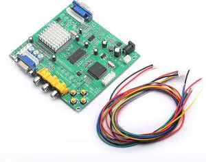 Gonbes GBS8200 CGA/EGA/YUV/RGB to VGA Output Arcade Jamma Game HD Video Converter Board Monitor to LCD GBS-8200 Latest aga