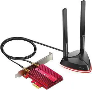 WiFi 6 AX3000 PCIe WiFi Card (Archer TX3000E) Up to 2400Mbps Bluetooth 5.3 802.11AX Dual Band Wireless Adapter with MU-MIMO OFDMA Ultra-Low Latency Supports Windows 11 10 (64bit)