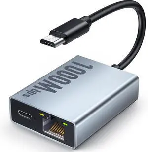 1000 Mbps Ethernet Adapter for Fire TV Stick Micro USB to RJ45 Gigabit Ethernet Network Adapter Compatible with 4K Fire Stick Chromecast Google Home Mini and More Streaming TV Sticks