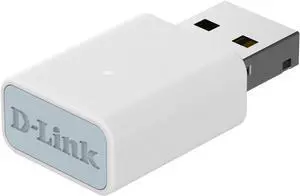 AC1300 USB WiFi Adapter 2.4/5GHz Dual Band Wireless Internet Travel Size for Desktop PC Laptop MU-MIMO Plug & Play Supports Windows 10/11 Drivers WPA3 Enhanced Security (AC13U)