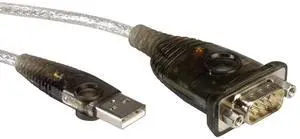 UC232A USB to Serial Converter USB-A to RS-232 Adapter (35cm) to PDA/Serial (DB9) Port Converter for Laptop PC Modem Printer Network Switch Scanner PLC Controller POS - Windows Mac Linux