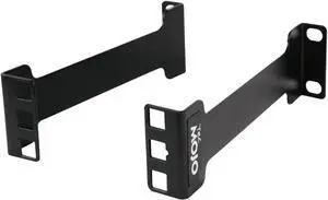 Server Rack Depth Extender - 1U - 6inch Depth - TAA Compliant - Recessed Rack Adapter - Rack Mount Adapter Kit - Network Rack Extender