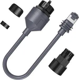 Starlink Ethernet Adapter Gen 3/Mini - Waterproof Starlink Mini Ethernet Cable Extension to RJ45 Coupler for Star Link Standard Dishy and Router Ideal for Outdoor & Indoor Use (1 Pack)