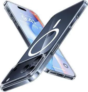 Magnetic Slim-Fit for iPhone 17 PRO MAX Case Ultra-Thin 17 ProMax Phone Case Compatible with MagSafe Light Anti-Scratch Matte Hard PC Bayer 6.9 inch OriginFit Clear