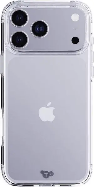 Tech21 EvoLite Case for iPhone 17 Pro Max  Clear | Slim Protective Case | Impact Protection | Wireless Charging Compatible