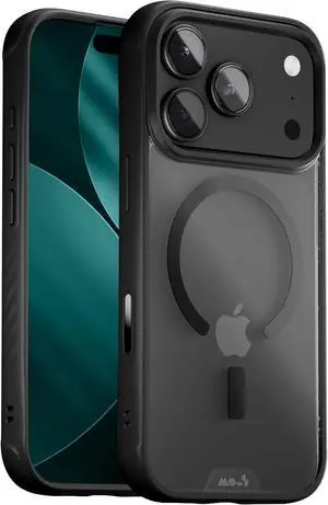 for iPhone 17 Pro Max Case Clear Compatible with MagSafe [Camera Control Cover] - Clarity - Anti-Yellowing Shockproof Cover for iPhone 17 Pro Max - Scratch Resistant Crystal Clear & Slim Design