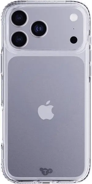Tech21 EvoClear Case for iPhone 17 Pro Max  Clear | Slim Protective Case | Impact Protection | Wireless Charging Compatible