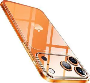 for iPhone 17 Pro Max Slim Case Paper-Thin Transparent Finish Skin Back Case [Non Yellowing] Ultra Protective Cover with Camera Protection 6.9 Inch (Clear)
